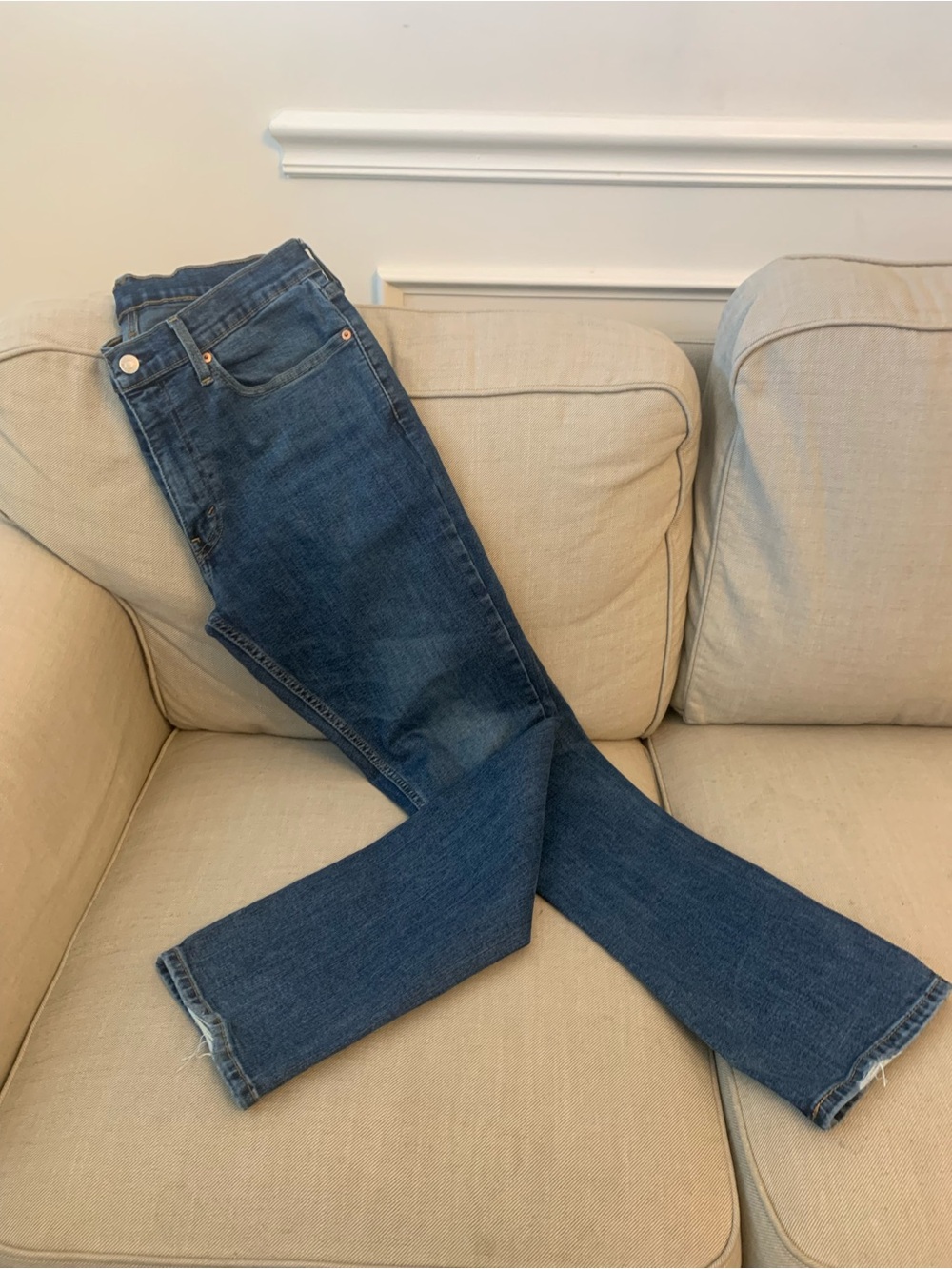 Levy’s Men's Blue Denim Jeans